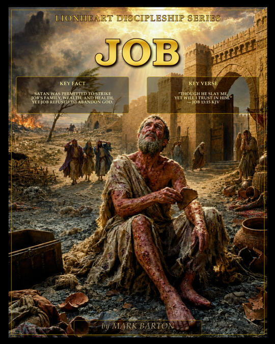 Coming soon: Book of Job Bible study guide by Mark Barton