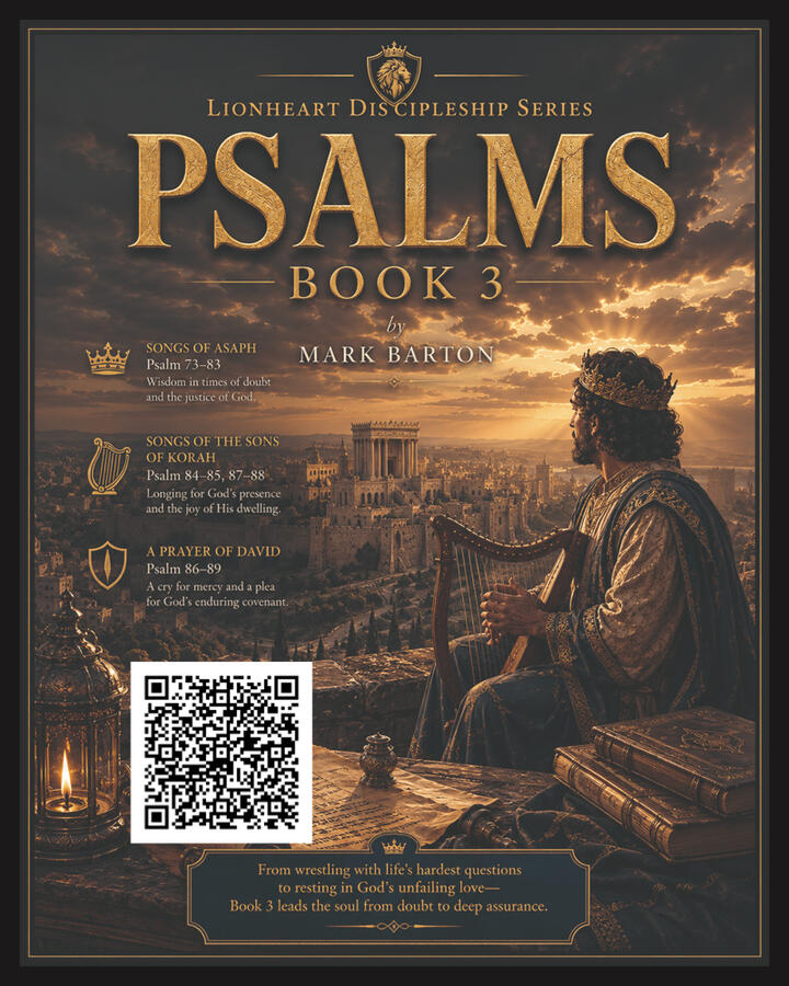 Book of Psalms Scripture mandala coloring book by Mark Barton