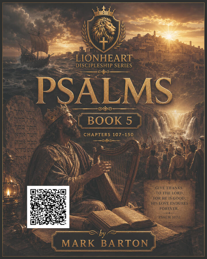 Book of Psalms Scripture mandala coloring book by Mark Barton